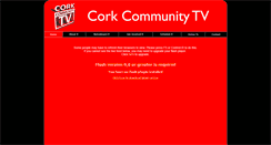 Desktop Screenshot of corkcommunitytv.ie